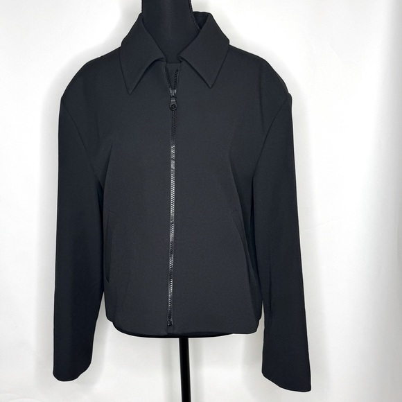 Zara Cropped Loose Fitting Blazer Jacket, Black, Size S, NWT - Picture 6 of 15